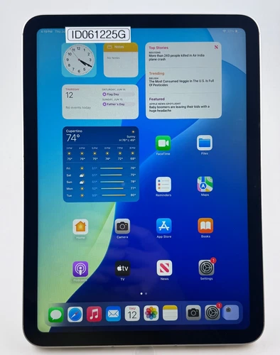 Apple iPad (10th Generation) 64GB Wi-Fi + Cellular 10.9 in - Silver ID061225G