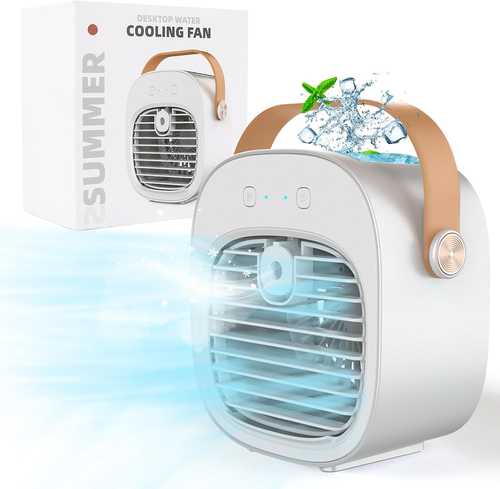 Portable Air Conditioners Fan, Mini Air Conditioner Personal Evaporative AC with - Picture 11 of 12