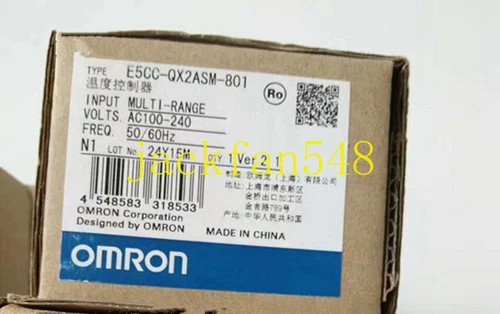 OMRON E5CC-QX2ASM-801 Temperature Controller E5CCQX2ASM801 New In Box
