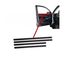 For Mitsubishi Outlander 2006-2012 Black Inner Window Weatherstrip Sweep Kit c
