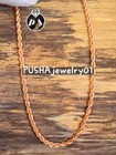 100% Heavy Antiqued Copper Chain necklace Handmade pure copper chain