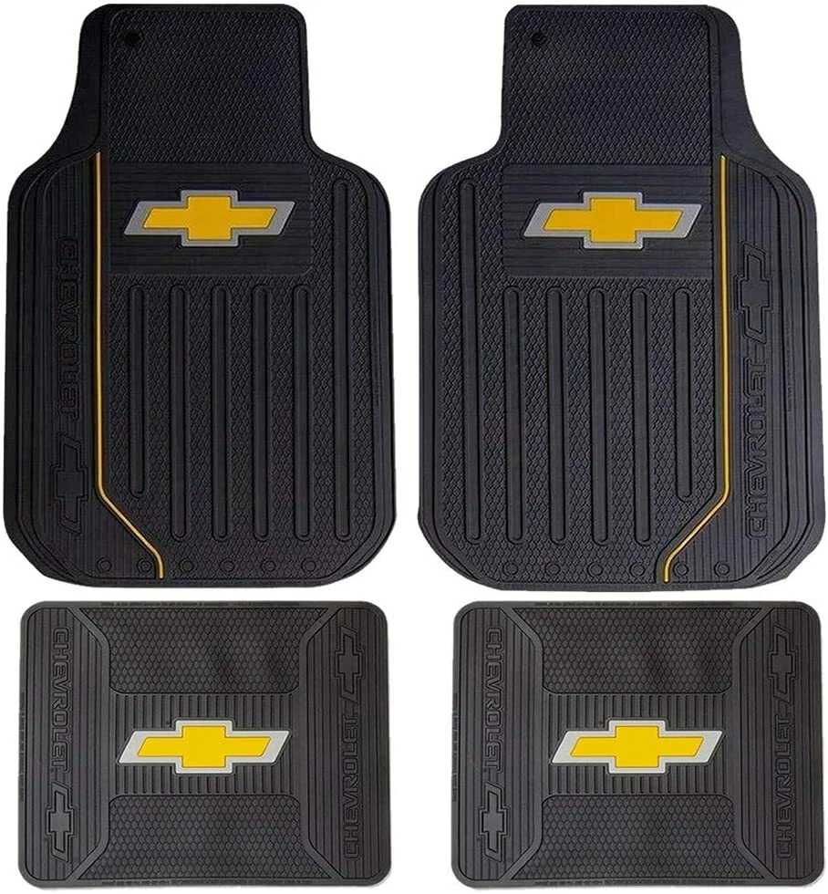 New Chevy Factory Elite Style Front Rear All Weather Rubber Floor