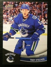 2017-18 17/18 Upper Deck SUBWAY #51 Troy Stecher Vancouver Canucks