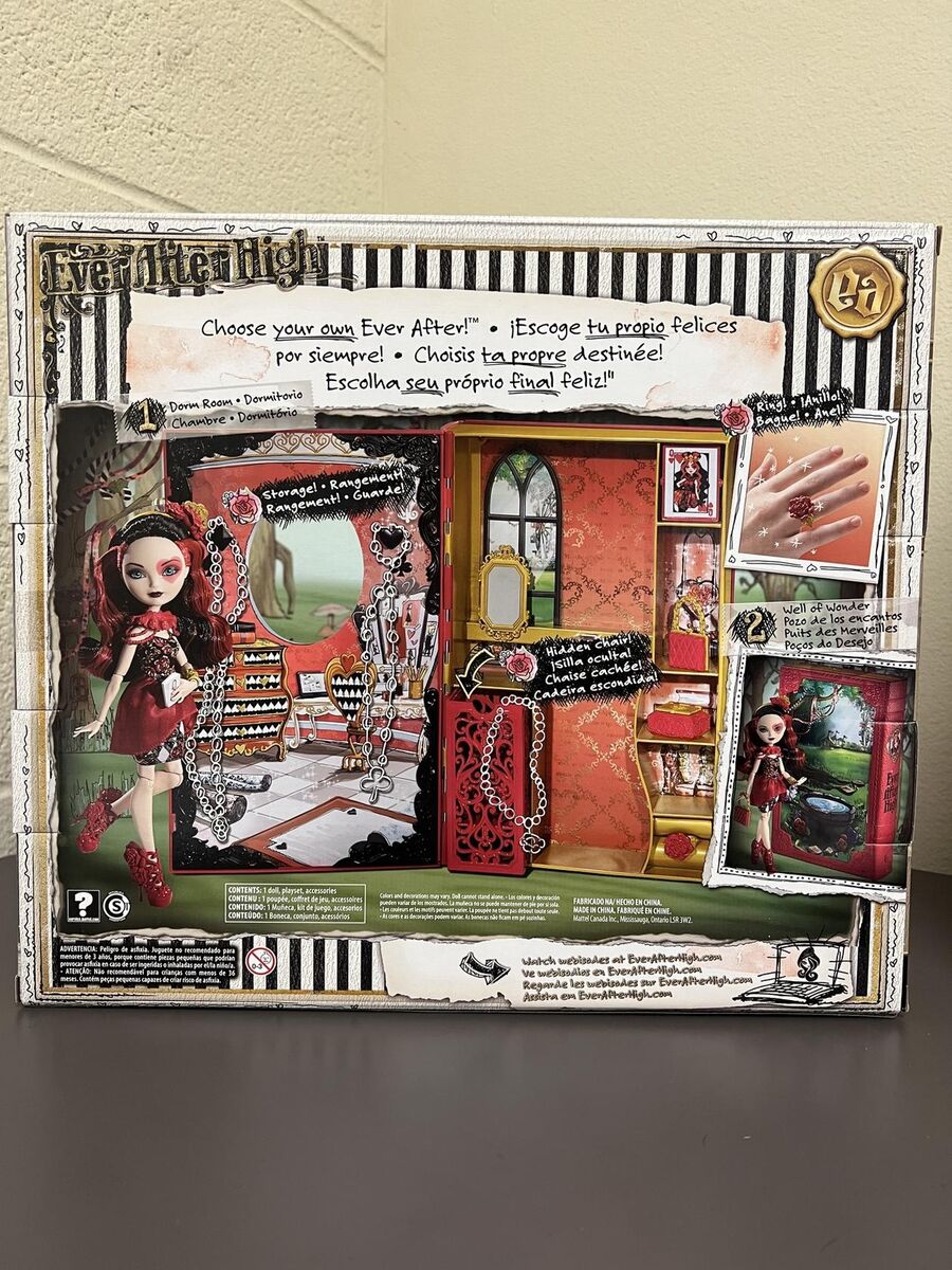 Ever After High LIZZIE HEARTS Spring Unsprung Book Playset with Doll N –  Toystops