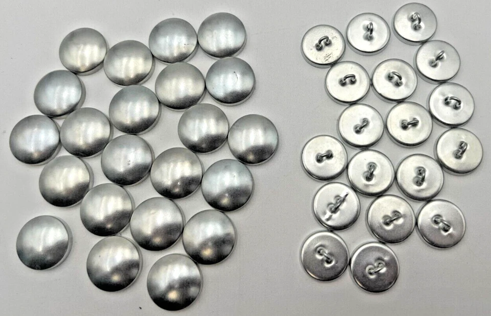 (450+) WCM3044WESS1GR OSBORNE #30-44 WIRE EYE BUTTON MOLDS SOFT SHELL 3/4" - Image 2 of 4