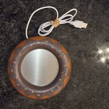 Cup Warmer Mug Coffee,Tea,Cocoa Mat USB Powered Donut Design Coaster