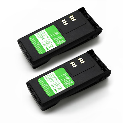 2-Pack New Battery For Motorola HNN9008/9008A HT750 HT1250 GP338 MTX850 1700mAh