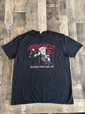 Bad Idols T-Shirt Knoxville Punks F*** Off BAND TEE Punk Rock Killer Pig XL