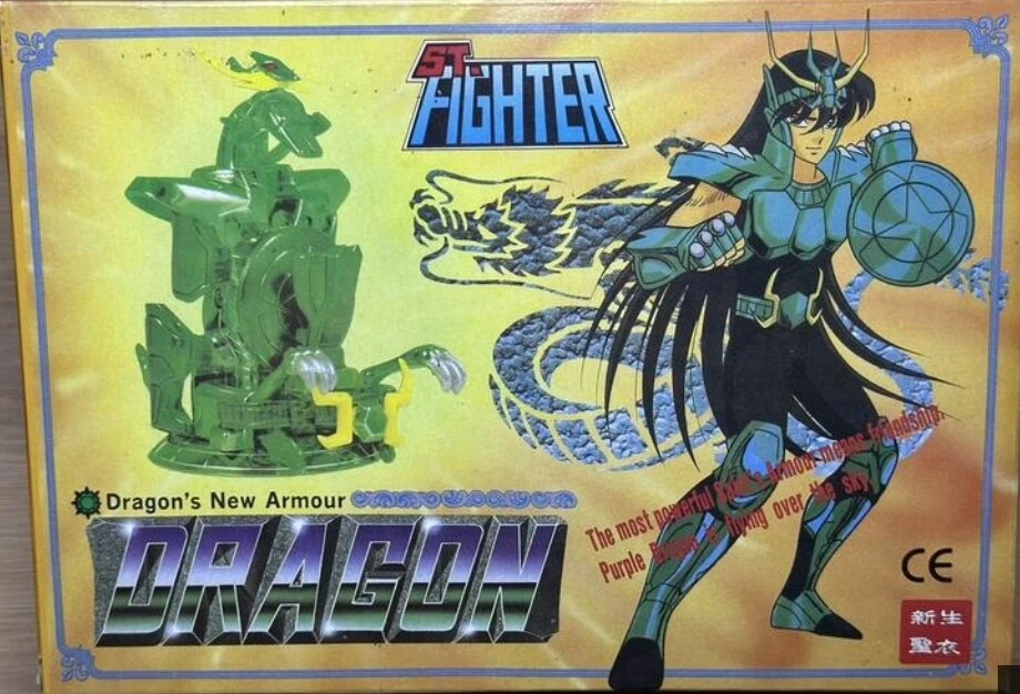 New 1990's Vintage Saint Seiya Myth Cloth Bronze Dragon Shiryu