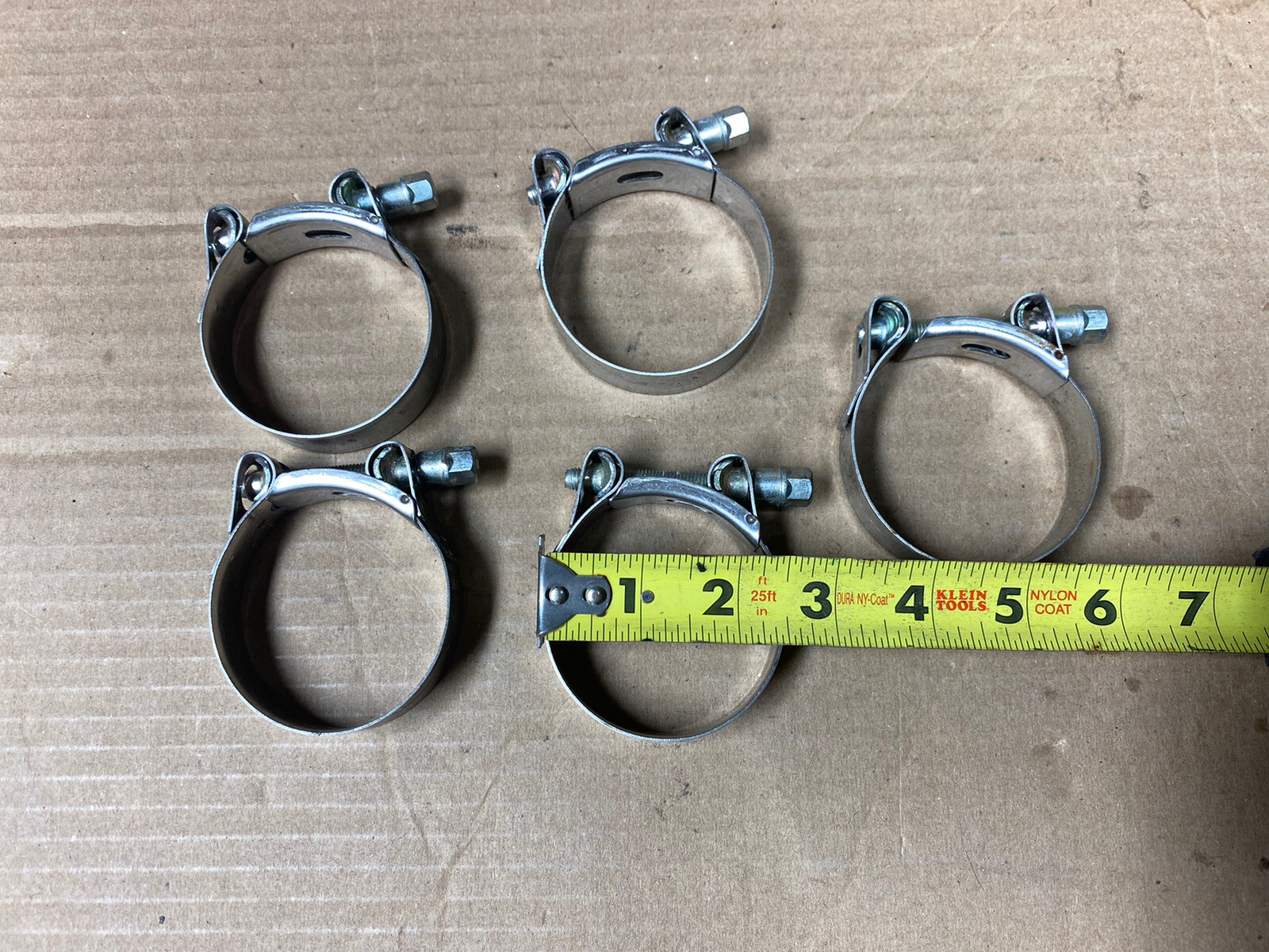 MIKALOR 59-63 W2 Stainless Supra Heavy Duty Exhaust Pipe Hydraulic Hose Clamp 5