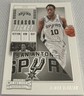 2018-19 Panini Contenders Basketball DeMar DeRozan San Antonio Spurs #47