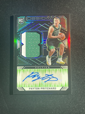 2020-21 Panini Obsidian - Rookie Jersey Autographs Payton 