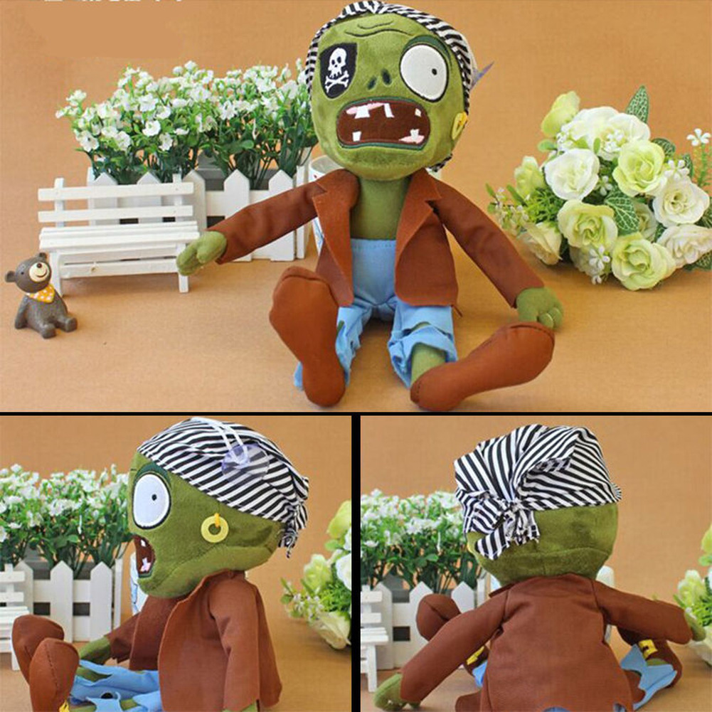 Plants vs Zombies 2 PVZ Figures Plush Baby Staff Toy Stuffed Soft Doll  13cm-35cm