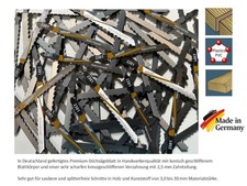 50 Stichs&auml;gebl&auml;tter T-Schaft Stichs&auml;geblatt  f&uuml;r feine saubere Schnitte in Holz