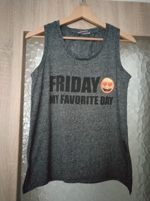 Damen Top ''Emoji'', Größe S, Zustand Sehr Gut, Marke Emoji, Baumwolle/Polyester