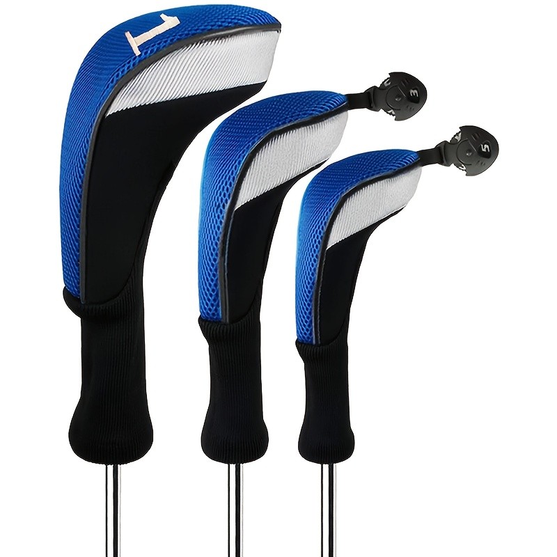 Club Head Covers For Woods Long Cover Driver Hybrid Fairway Finger Ten