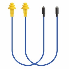MIPEACE 2pcs Replacement Work Earbuds Cables for Blue  Yellow