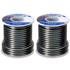 2pack Amerway 60/40 Solder 1lb.Spool for Glass Projects & Other Crafts