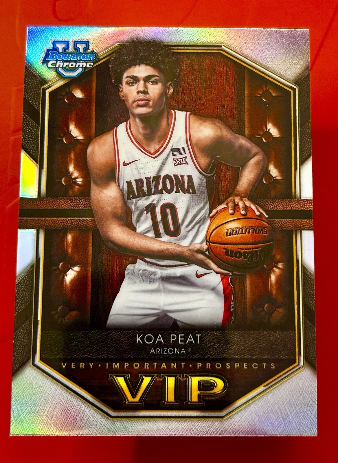 2025-26 Bowman Chrome Refractor VIP-3 Koa Peat Arizona Wildcats Basketball