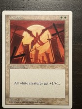 MTG Crusade Fifth Edition 22 Regular Rare Light Play