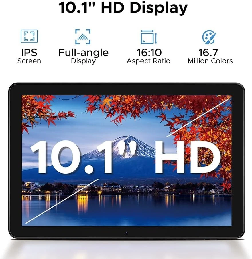 10 Inch Android 15 Tablet 16GB RAM 128GB ROM 8000mAh 4G LTE With Keyboard - Image 4 of 4