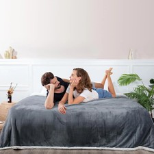 Waterproof Intimacy Blanket, Leakproof Fleece Throw Blanket, Double-Sided Fleece