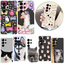 Adorable Animal Phone Shockproof Case For Samsung Galaxy S25 Ultra S26 A56 Cover