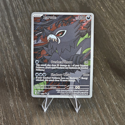 Pokémon TCG Zarude 088 ME: Pitch Black EN Black Star Promo Holo NM Centered 
