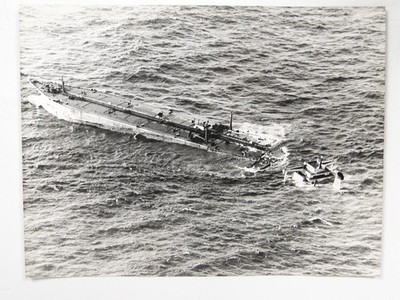 Supertanker Amoco Cadiz Schiffswrack Bretagne Küste Frankreich Keystone 1978 Foto