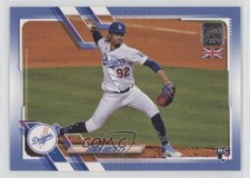 2021 Topps UK Edition Blue 44/75 Edwin Uceta #103 iu7