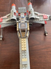 LEGO Star Wars - Old Sets Lot of 4 - 7140, 7143, 6015, 4490 &ndash; Starfighters- Used