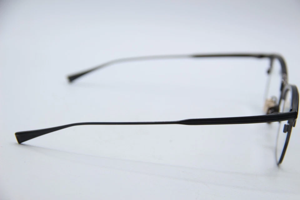 NEW MASUNAGA SINCE 1905 BASIE BLACK AUTHENTIC DESIGNER EYEGLASSES 52-19 - Image 4 of 4