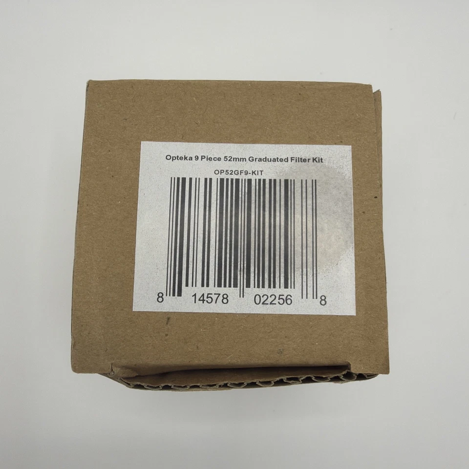 Opteka 52mm 9-Piece HD Multicoated Graduated Color Filter Kit Set - Image 2 of 4