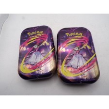 Pokemon TCG Gardevoir Mini Tin Shining Fates Set of 2 with Assorted Cards Purple