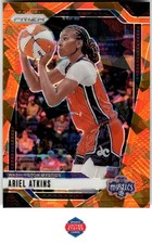 2024 Panini Prizm WNBA #56 Ariel Atkins Ice Orange Prizms
