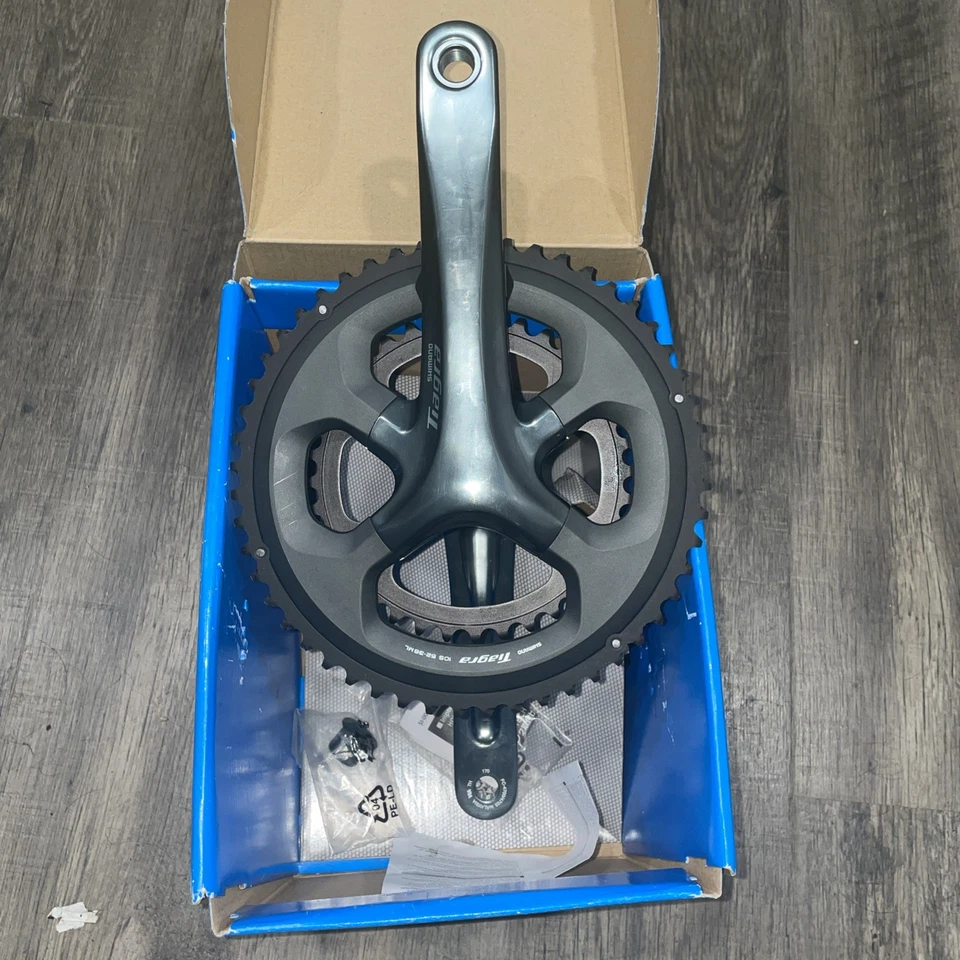 Juego de bielas Shimano Tiagra FC-4700 - 170 mm, 10 velocidades, 52/36 t, 110 BCD asimétrico, H Foto 2 de 2