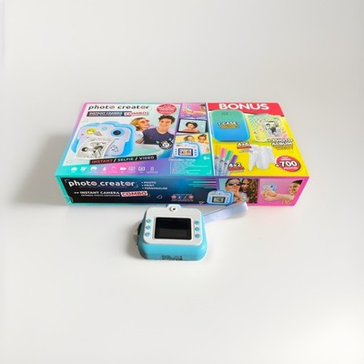 Photo Creator Sofortbildkamera Bonuspaket + Zusatzkamera + Gratis Geschenk 