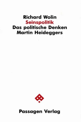 Richard Wolin | Seinspolitik | Taschenbuch | Passagen Philosophie