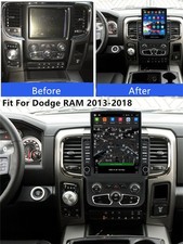 WIFI Carplay For 2013-2018 Dodge Ram 1500 2500 3500 Radio Android 13 Stereo Navi