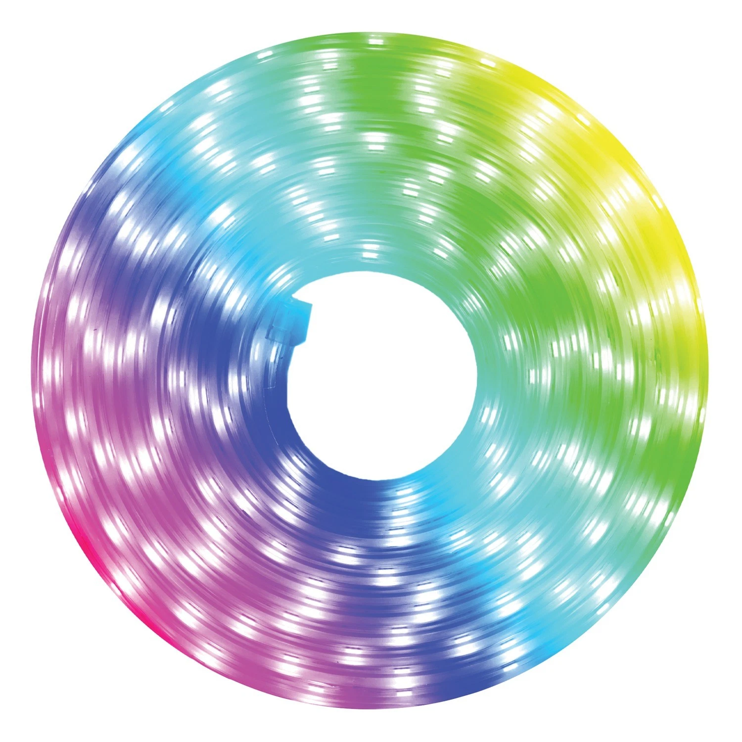 Multi-Color Multi-White Indoor/Outdoor LED Light Strip, 16.4 ft