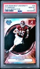 2025 Bowman Best University Football Black Refractor Ty Simpson #24 PSA 10
