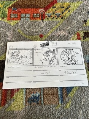Danny Phantom 2004 Storyboard Original Copy Nickelodeon Page 228