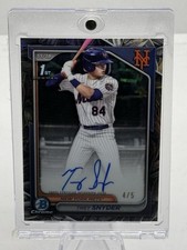 2024 Bowman Draft - Chrome Prospect Auto Trey Snyder #CPA-TSN /5 SNACK PACK SSP
