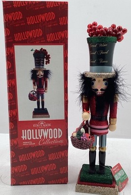 Kurt Adler Hollywood Wine Grapes Nutcracker 14'' HA0581 NIB