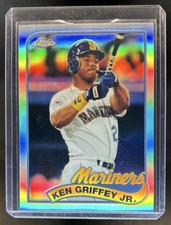 2014 Topps Chrome Ken Griffey Jr. 1989 #89TC-KGJ Mariners Damaged