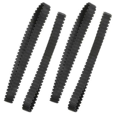 2 Paar 66 Cm Lange Gummi-Panzerketten Für DIY-Roboter-Ersatzkits