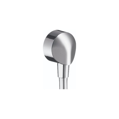 Hansgrohe 27458003 FixFit Shower Wall Outlet 1/2'' Thread Flush Mount Chrome