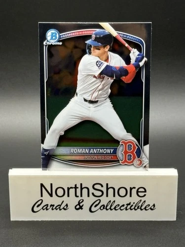 2025 Bowman Chrome Prospects Roman Anthony #BCP-167 Boston Red Sox