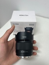 Used Viltrox 25mm f/1.7 Sony E Mount Mirrorless Lens with Hood Caps