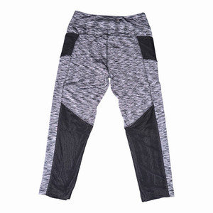 Athletic Collection Women's M High-Rise Ankle Leggings Heathered Gray Pockets